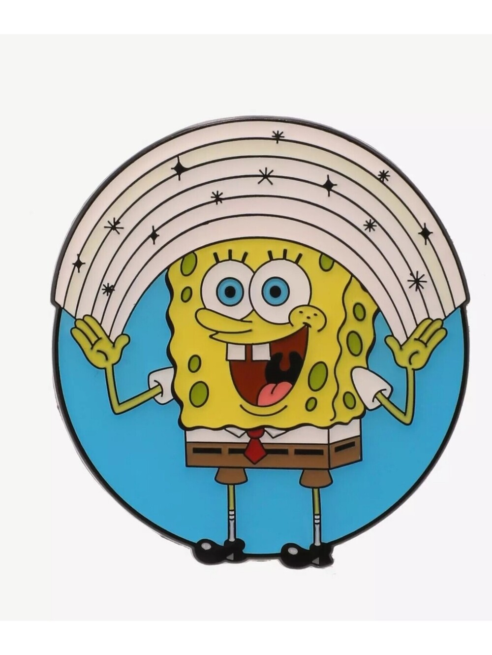 SpongeBob SquarePants Rainbow Color Changing Enamel Pin